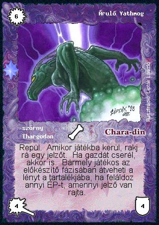 Kiadás: Ezüsthajnal, Túlélők Földje
Gyakoriság: ritka