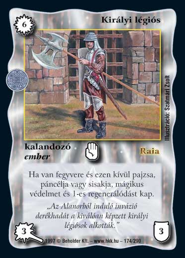 Kiadás: Isteni szövetség, Túlélők Földje
Gyakoriság: nem gyakori