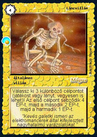 Kiadás: Két világ közt, Alappakli, 6. kiadás (Ősök Városa), Alappakli, 7. kiadás (Ősök Városa)
Gyakoriság: ritka