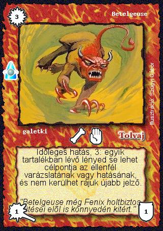 Kiadás: Víziók, Alappakli, 7. kiadás (Ősök Városa)
Gyakoriság: nem gyakori