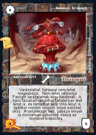 Kiadás: Sötét kor
Gyakoriság: ultra ritka