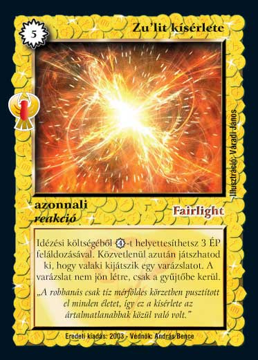 Kiadás: Ébredés, Védnök 2023
Gyakoriság: ritka