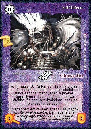 Kiadás: Rhatt fénykora
Gyakoriság: ultra ritka