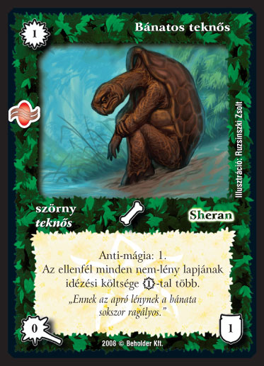 Kiadás: Tengermély
Gyakoriság: gyakori