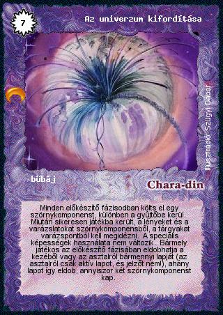 Kiadás: Chara-din visszatér
Gyakoriság: ritka